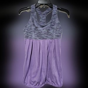 Lululemon Power Dance Racerback Tank size 6 lilac